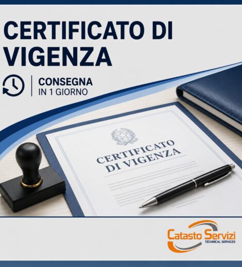 CERTIFICATO DI VIGENZA