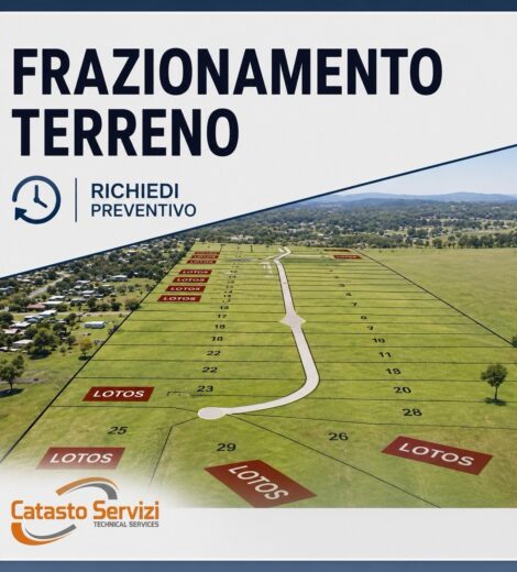 FRAZIONAMENTO TERRENO