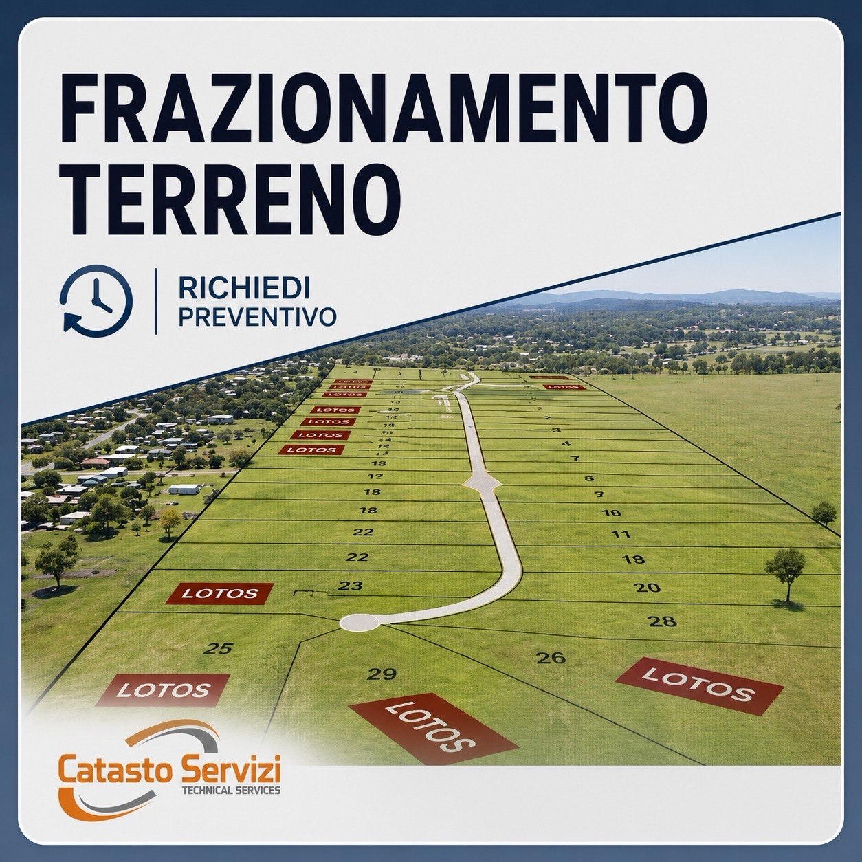FRAZIONAMENTO TERRENO