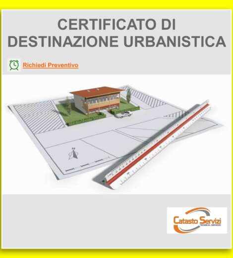 CERTIFICATO DI DESTINAZIONE URBANISTICA