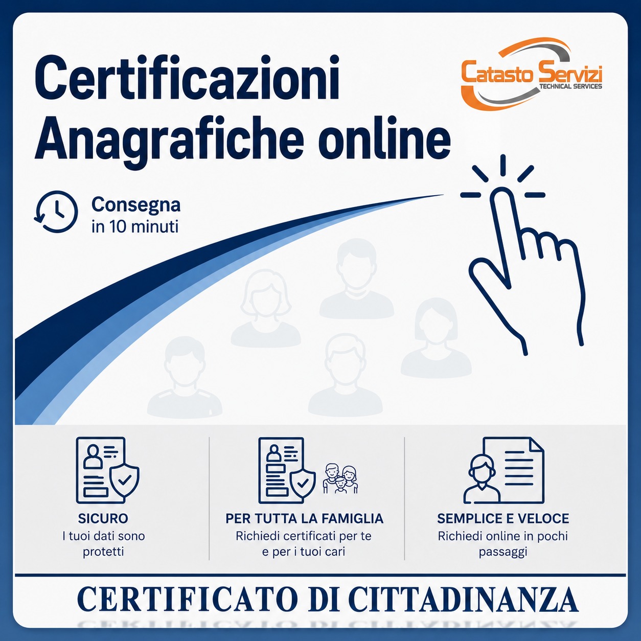 CERTIFICATO DI CITTADINANZA (Servizio momentaneamente non disponibile)