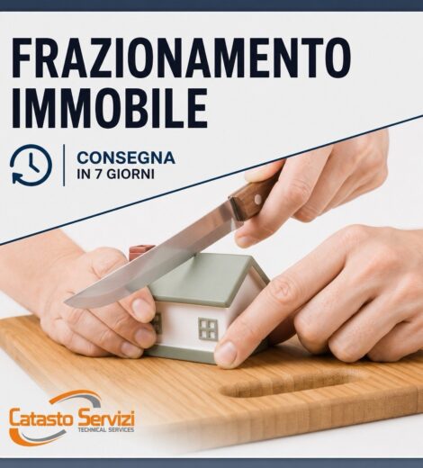 FRAZIONAMENTO IMMOBILE